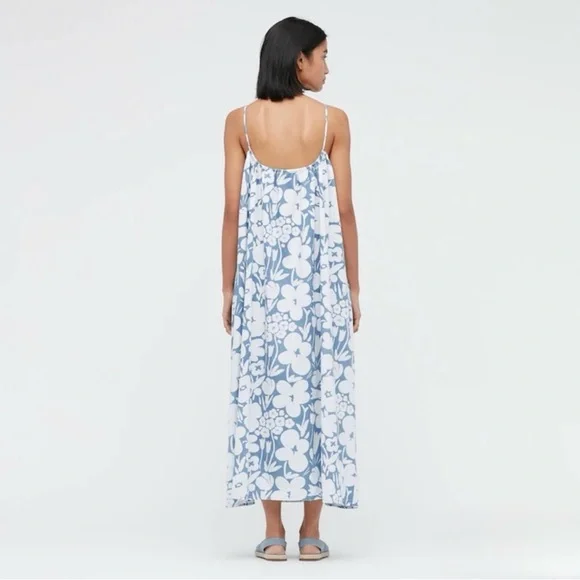 MARIMEKKO x UNIQLO Denim Camisole Dress - Light Blue - Sz XS - Picture 4 of 16